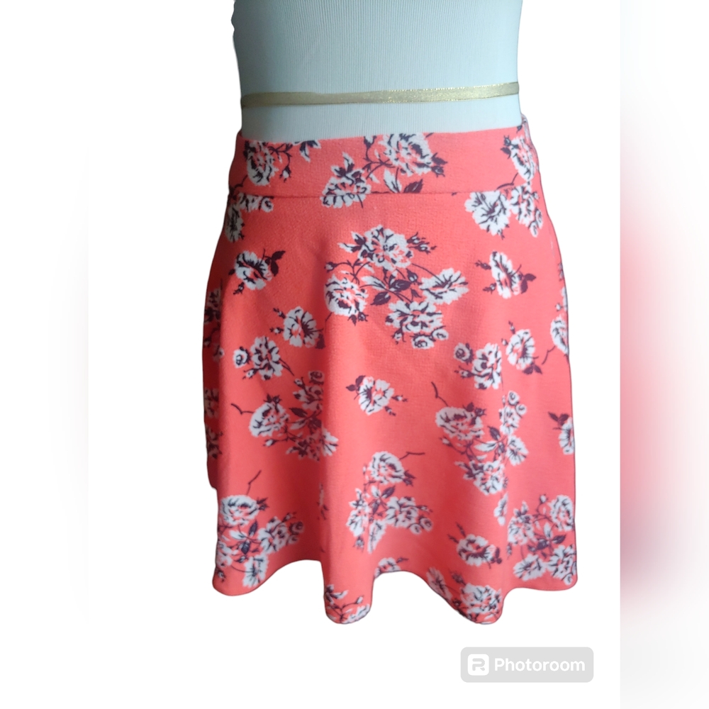 B2G1 FREE! Plus Size Floral Skater Skirt
